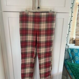 H&M Plaid Holiday Pant